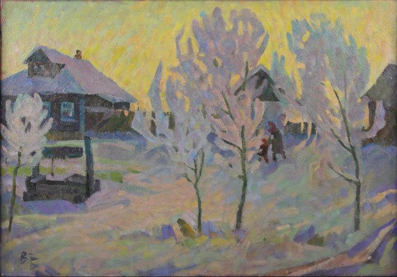 Большаков Виктор Александрович. Морозное утро 